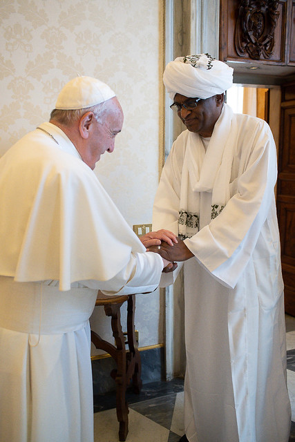 UPF Delegation Meets with Pope Francis at Vatican